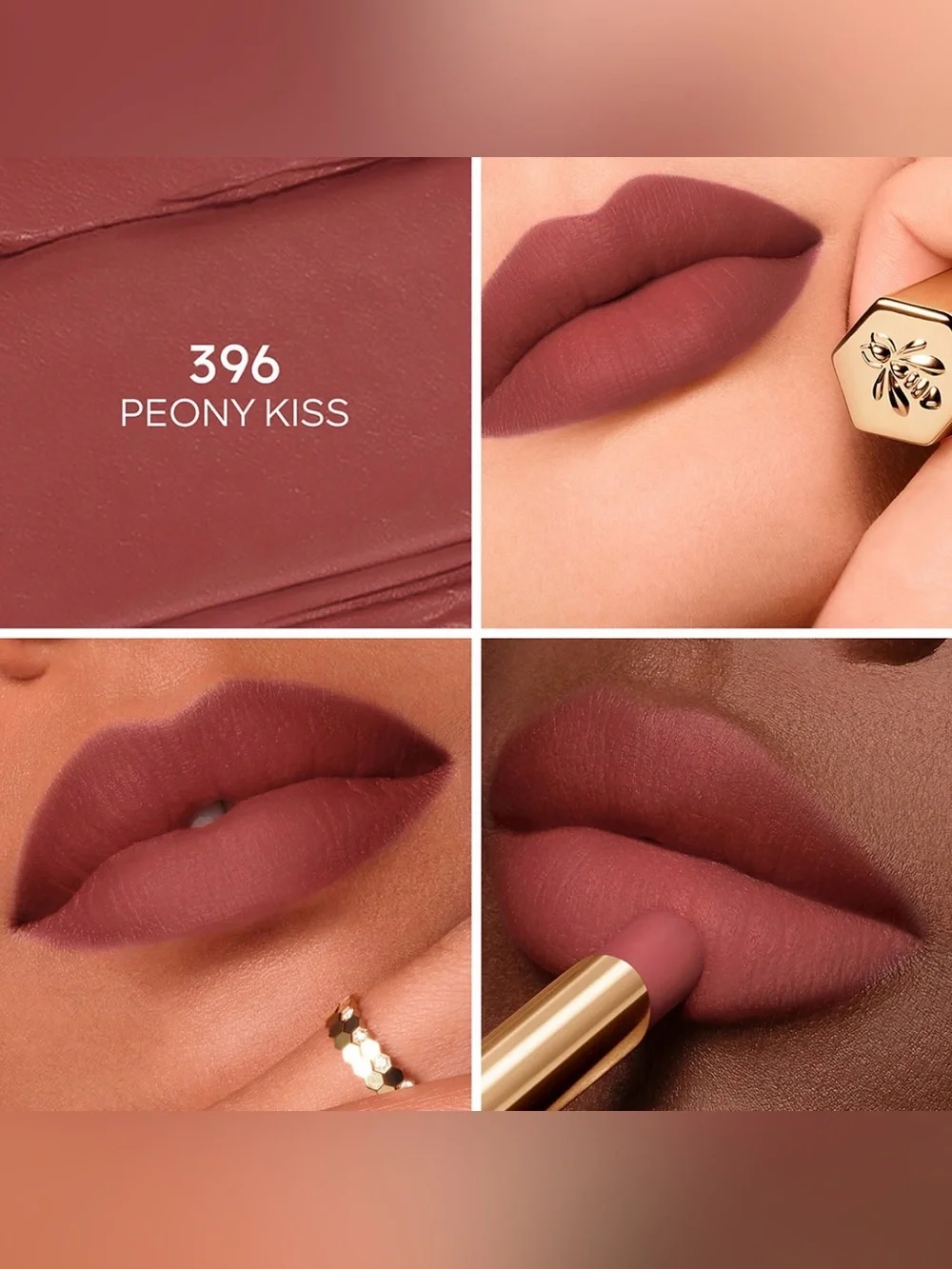 Guerlain Honey Infused Intense Lipstick in Peony Kiss